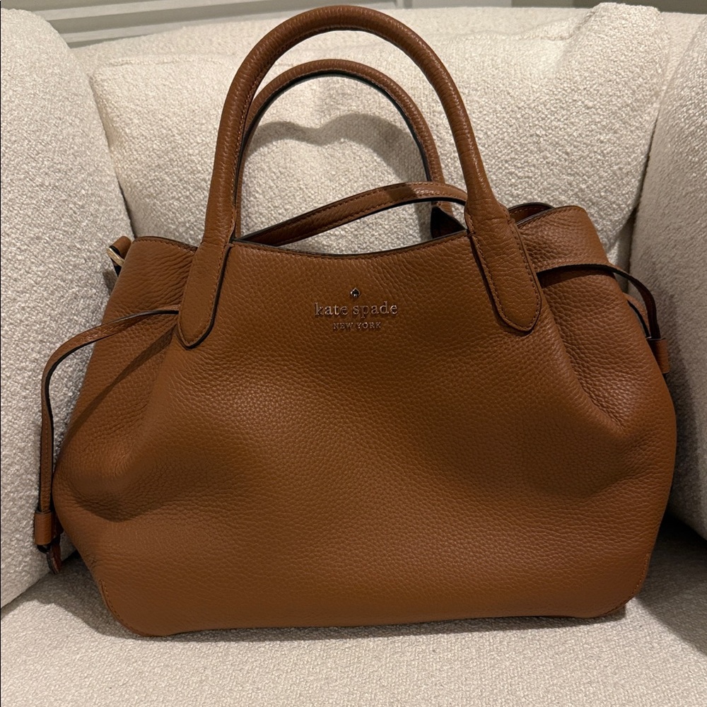 Kate Spade Tan Leather Satchel